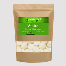 Load image into Gallery viewer, BELCOLADE Baking White Chocolate Wafers - 16 OZ