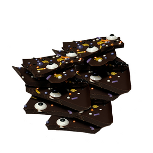 Halloween Belgian Gourmet Dark Chocolate Bark - Gift Box