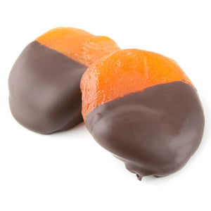 Gift Box of Belgian MILK Chocolate Dipped Dried Apricots, 5 OZ