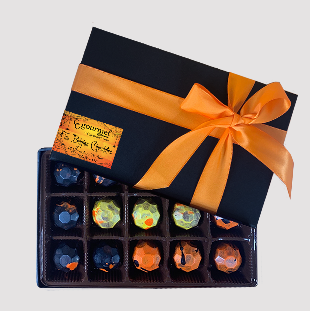 Halloween Artisanal Chocolates Gift Box - 15 Chocolates