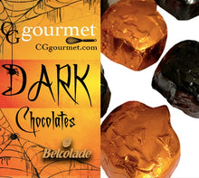 Load image into Gallery viewer, Halloween Belgian DARK Chocolate Pumpkins Individually Wrapped - Gift Box 9 Chocolates